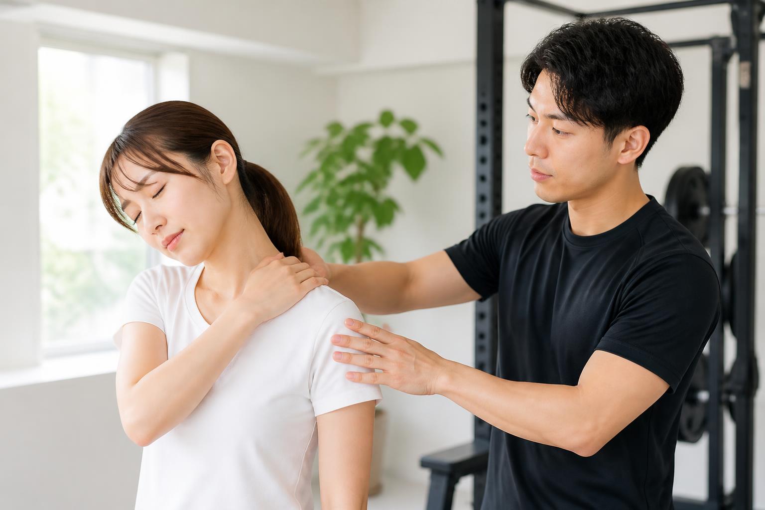 草香江のパーソナルトレーニングで肩こりを改善できる？