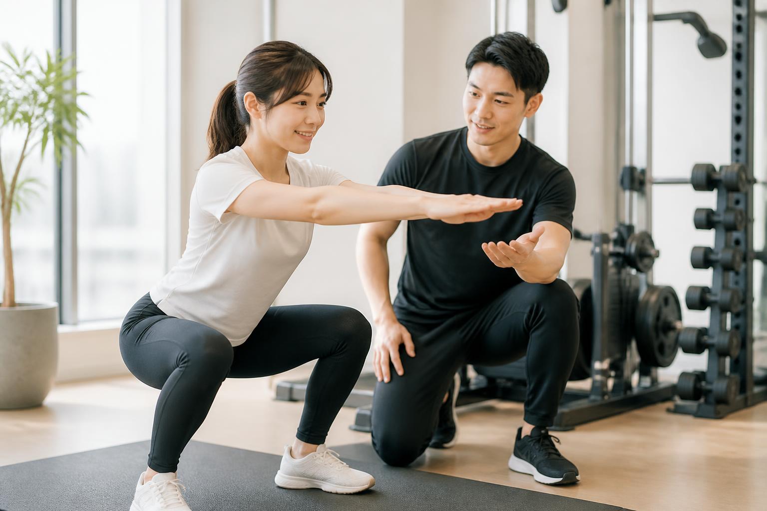 草香江でダイエット向けのパーソナルトレーニングを受けられる？