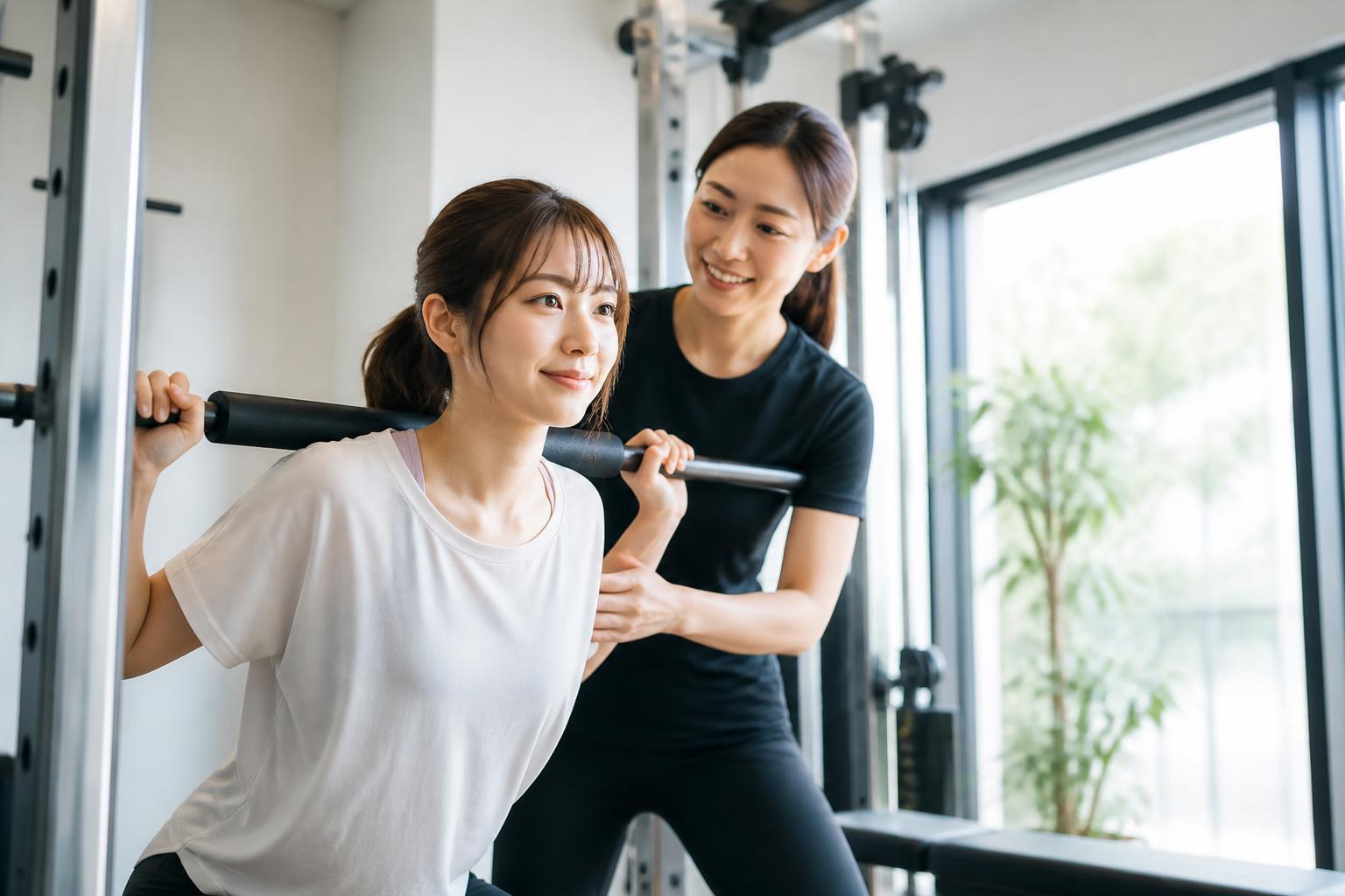 草香江で女性が通えるパーソナルトレーニングは？